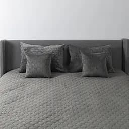 Покривало ТЕП Velour 180х240 см сіре (4-00516_22392) - мініатюра 8