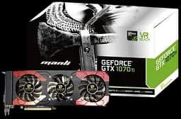 Відеокарта GeForce GTX 1070 8GB Manli Gallardo (M-NGTX1070G/5RGHDPPP-F378G) Б/В
