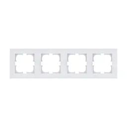 Рамка Horoz Exen Karell, 4-а, біла