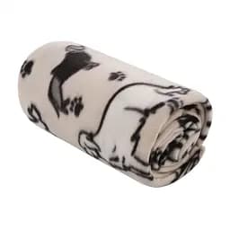Плед Ardesto Fleece 100% поліестер песики сірий 130 x 160 см (ART0724PB) - мініатюра 2