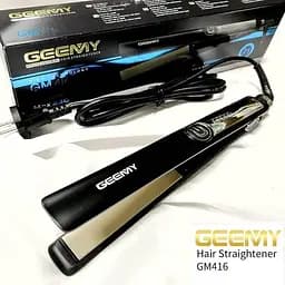 Випрямляч Geemy Ceramic Coating Plate GM-416 Black - мініатюра 2
