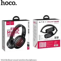 Навушники Bluetooth Hoco Brilliant Sound W23 чорні - мініатюра 2