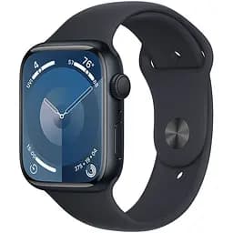 Смарт-годинник Apple Watch Series 9 GPS 45 mm Midnight Aluminium Case with Midnight Sport Band - M/L Model A2980 (Grade C) Seller Refurbished