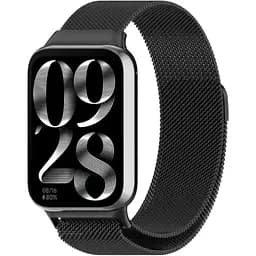 Ремінець DK CDK для Xiaomi Mi Smart Band 9 Pro Metal Milanese Loop Magnetic (017123) (black)