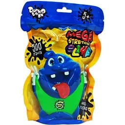 Лизун-антистресс Danko Toys Mega Stretch Slime SLM-12-01U 500 г зеленый