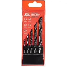 Набор сверл Vitals по дереву 4-10 мм 5 шт. (190301)