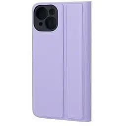 Чехол-книжка Toto Fibra Flip Case iPhone 14 Pro Max Light Purple