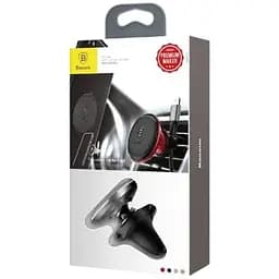 Автотримач Baseus Magnetic Air Vent Car чорний (SUGX020001)  - мініатюра 6