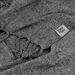 Плед Ardesto Chenille 140х190 см 100% поліестер сірий темний pbe0050434 - мініатюра 5