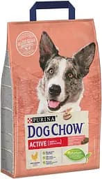 Сухий корм для дорослих активних собак Purina Dog Chow Active Adult зі смаком курки 2.5 кг (7613034487858)
