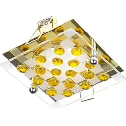 Світильник точковий Brille декоративний HDL-G120 PB/YELLOW MR16 162231