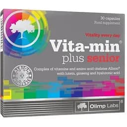 Витамины и минералы Olimp Vita-min Plus Men, 30 капсул