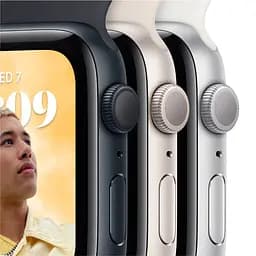 Apple Watch SE GPS Gen.2, 40mm, Starlight, Starlight Sport Band (Grade C) Seller Refurbished - мініатюра 3