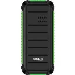 Телефон Sigma mobile X-style 18 Track чорний із зеленим - мініатюра 4