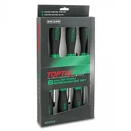 Комплект ударных отверток (с шестигранником) 6 ед. Toptul hoz0007670