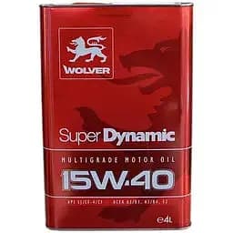 Олива моторна Wolver Super Dinamic 15W-40 API SJ/CF-4/CF 4 л (959)