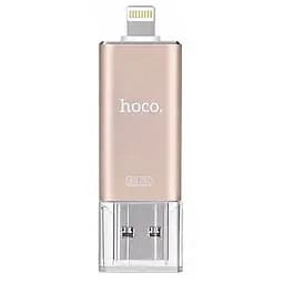 Флешка Hoco UD2 16GB - USB та lightning MFI