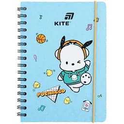 Блокнот Kite Pochacco А5 80 аркушів PC клітка на спіралі (PC26-190)