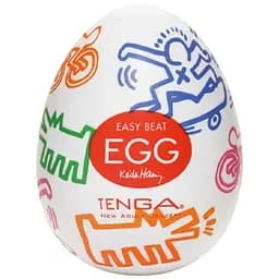 Мастурбатор-яйце Tenga Keith Haring Egg Street