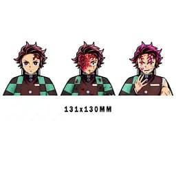 Голографічна наліпка Клинок, що розсікає демонів Танджиро Камадо Demon Slayer Tanjiro Kamado