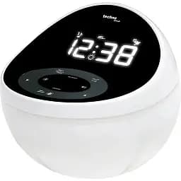 Часы настольные с радио Technoline WT500 Black/White (WT500)