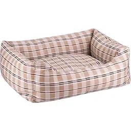 Лежак для тварин BronzeDog Comfort прямокутний М 40х60х17 см бежевий