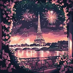 Набір для розпису по номерах Яскрава ніч, Ideyka, 30x30 см, КНО3670