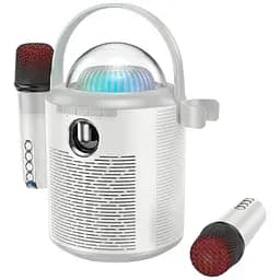 Портативна акустика Hoco BS59 караоке з 2 мікрофонами бездротова