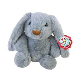 М'яка іграшка Plush and Co PLC25010 Кролик 20*11*30см (6906231354551) Сірий