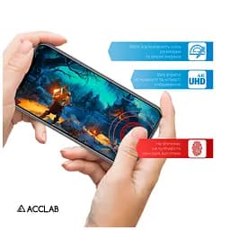 Скло захисне ACCLAB Full Glue ESD Apple Iphone 13/13 Pro Black (1283126542527) - мініатюра 6