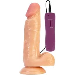 Фалоімітатор Alive Leo з вібрацією, ПВХ, діаметр 3,8 см