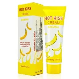 Універсальний Лубрикант на водній основі "Hot Kiss" на водній основі 30 мл - Банан - Інтимна змазка
