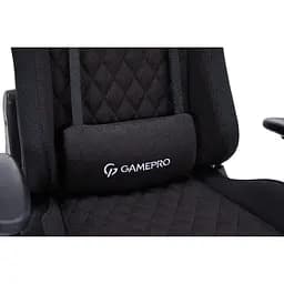 Ігрове крісло GamePro RGB Size L Fabric Black (GC700FB) - мініатюра 27