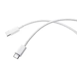 Кабель Xiaomi Braided Cable Type-C to Type-C 3A 1m BHR0878GL White - мініатюра 4