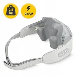 Накидка-масажер 4FIZJO Shiatsu Evo+ для шиї та спини, акумуляторний Grey (P-5905973404150) - мініатюра 9