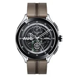 Смарт-годинник Xiaomi Watch 2 Pro Bluetooth Silver Case with Brown Leather Strap 1006733 - мініатюра 2