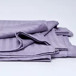 Простирадло Moon&Star Soft Lilac Satin Stripe Gold Люкс 110х160 см (MS-860000255)