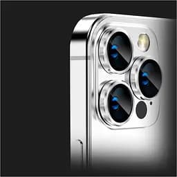 Захисне скло на камеру iLera FocusPro Lens для Apple iPhone 16 Pro/16 Pro Max White Titanium [iLFPWT16PR] [115637] - мініатюра 3