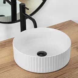 Умивальник Rea Delia 36x36 white (REA-U0601), Структурна - мініатюра 6