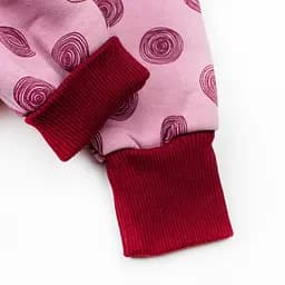 Демісезонний комбінезон з шапкою Rose зріст 98 см (3 роки) Malena Рожевий з принтом - мініатюра 7
