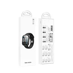 Смарт-годинник Hoco Y30 Smart sports watch (call version) Black - мініатюра 5