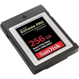 SanDisk Extreme PRO CFexpress Card Type B, 256GB, 1700MB/s Read, 1200MB/s Write, EAN: 619659180843 - мініатюра 2