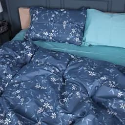 Підковдра MirSon Сатин 22-1383 Floral Greens 110х140 см (2200010472028) - мініатюра 2