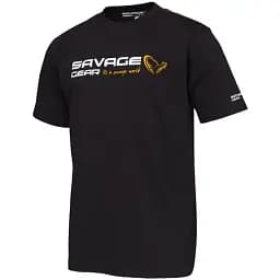Футболка Savage Gear Signature Logo T-Shirt M Black ink