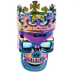 Гриндер для подрібнення тютюну D&K Череп у короні DK-5067-B Rainbow (15770)