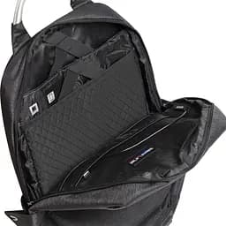 Рюкзак міський Semi Line USB 21 Black (P8252-0), Чорний - мініатюра 5