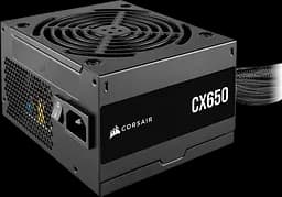 Блок живлення Corsair CX650 650W 80+ Bronze Black (CP-9020278-EU) - мініатюра 1