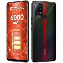 TECNO Pova 128 ГБ Dazzle Black (Grade C) Seller Refurbished - мініатюра 2