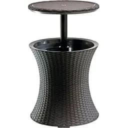 Стол-бар пластиковый Keter Cool Bar Rattan коричневый