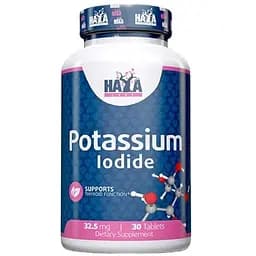 Йодид Калия Haya Labs Potassium Iodide 32.5 мг 30 таблеток (820753)